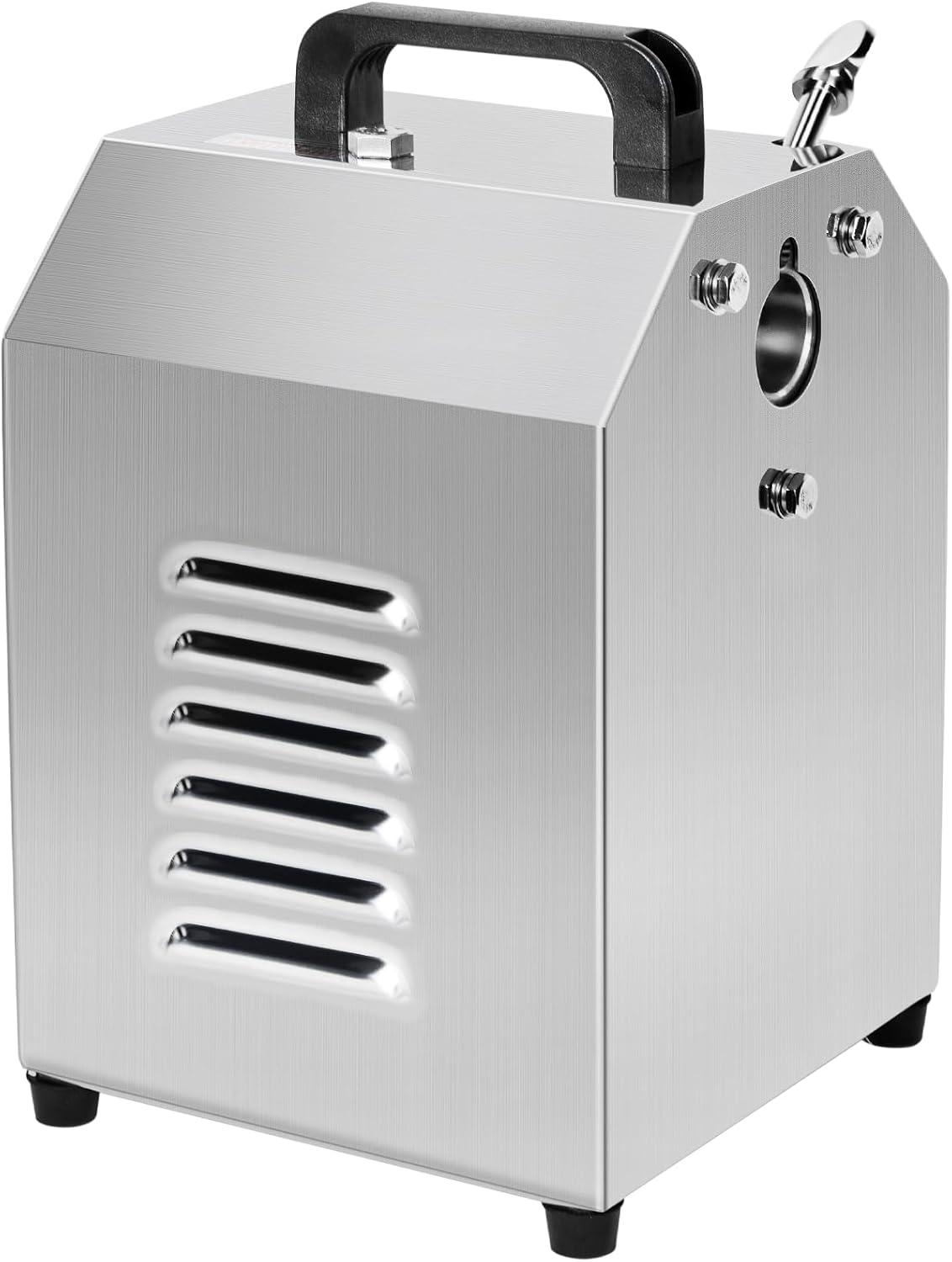 image:imageVEVOR Manual Meat Mixer 15 Pound Capacity Tank Meat Processing Equipment Stainless Steel Meat Mixer Sausage Mixer Machine with Lid and Handle Ground Beef Hand Mixer SilverCT8