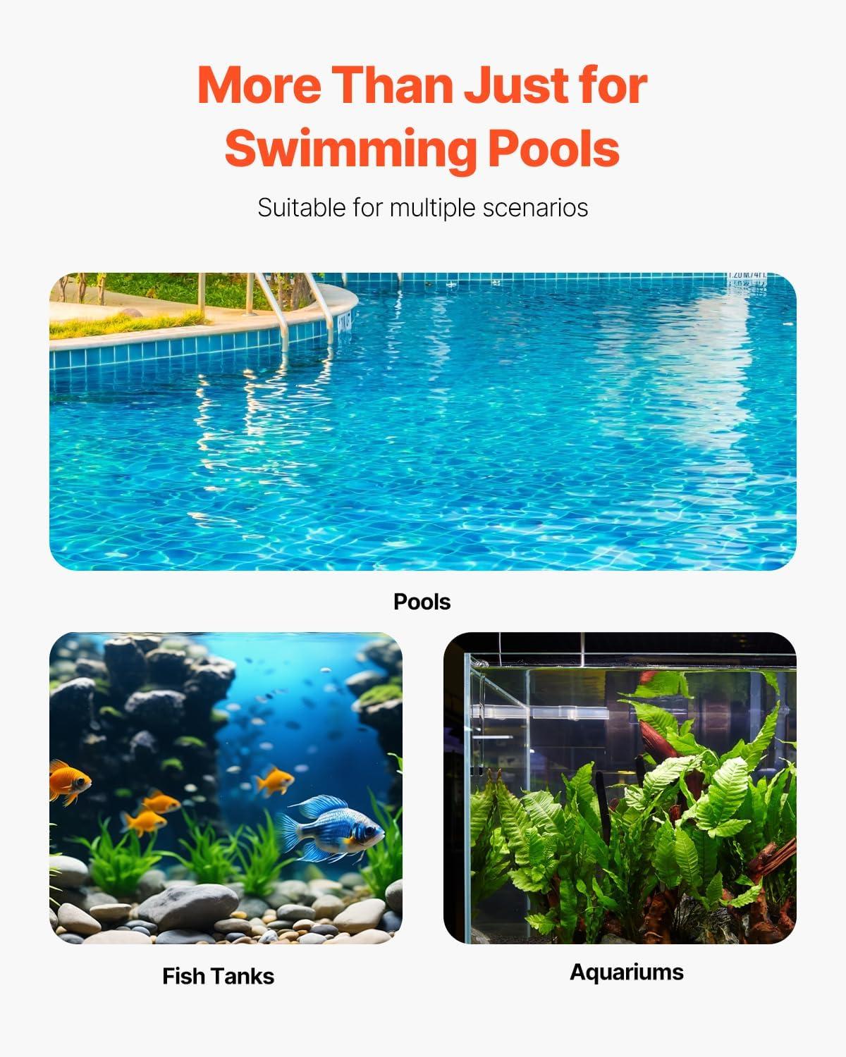 image:imageVEVOR Pool Filter Balls for Sand Filter 4 lbs Filter Balls Replace Pool Filter Sand Reusable Blue Polyester Fiber Filter Media with Wash Bag for Swimming Pool Aquarium Tank Above Ground PoolBlue