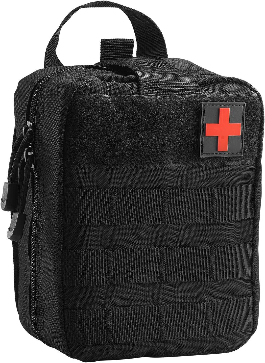 image:imageVEVOR Professional 500Piece First Aid Kit AllHazard Emergency Medical Supplies for Outdoor Home amp Car Durable 600D Nylon Bag250 Pieces