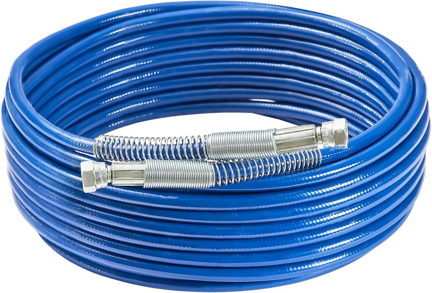 image:imageVEVOR Stand Airless Paint Sprayer 900W 3300PSI High Pressure Airless Sprayer Cleaning Brush Hose Extension Rod Nozzles Electric Spray Paint Machine for Interior or Exterior of House Fence50FT Hose