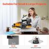 VEVOR 15×15 Heat Press Machine 8 in 1 Combo with 30 OZ Tumbler Press & Hat Press, Slide Out Heat Press Sublimation Machine for T-Shirts, Hats Caps Tumblers Glass Cans Mugs, and Plates (Light Green)(8in1-15×15-Black)