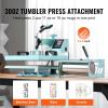 VEVOR 15×15 Heat Press Machine 8 in 1 Combo with 30 OZ Tumbler Press & Hat Press, Slide Out Heat Press Sublimation Machine for T-Shirts, Hats Caps Tumblers Glass Cans Mugs, and Plates (Light Green)(8in1-15×15-30OZ-Green)