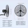 VEVOR 18 Inch Wall Mount Fan, 3-speed IP44 Waterproof Fan, Max. 4150 CFM Wall Mounted for Outdoor, Commercial, Residential, Greenhouse, Workshop, Patio, Black, ETL Listed(24 Inch)