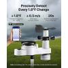 VEVOR 7-in-1 Wi-Fi Weather Station with APP, 7.5-Inch VA Display, Wireless Solar Powered Outdoor Sensor, Rain Gauge, Indoor Outdoor for Weather Forecast, Wind Speed, Temperature, Humidity, Rainfall(5-in-1 Wi-Fi with APP)