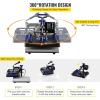 VEVOR 8 in 1 Heat Press Machine 15×15 Inch, 360° Swing Away Tshirt Press, Digital Professional Sublimation Heat Transfer for T Shirts Hat Cap Mug Plate(Blue)