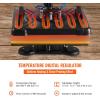 VEVOR 8 in 1 Heat Press Machine 15×15 Inch, 360° Swing Away Tshirt Press, Digital Professional Sublimation Heat Transfer for T Shirts Hat Cap Mug Plate(Black & Red)
