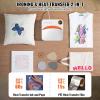 VEVOR 8 in 1 Heat Press Machine 15×15 Inch, 360° Swing Away Tshirt Press, Digital Professional Sublimation Heat Transfer for T Shirts Hat Cap Mug Plate(Light Green)