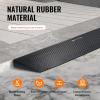 VEVOR Car Driveway Rubber Curb Ramp, 2 Pack 48.8-inch-Long Heavy Duty Low Profile Slope Ramps, 2.6’’ Rise, 33069 lbs Load Capacity, Reflective Safety Strips, for Vehicles, RVs, and Wheelchairs(35.5-inch-Long (1 Pack))