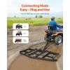 VEVOR Drag Harrow, 66″ Width Tow Behind Drag Harrow, Q235 Steel Driveway Grader with Adjustable Bars & Pin Hitch, Support up to 50 lbs, Tractor Driveway Harrow for ATVs, UTVs, Garden Lawn Tractors(84 in)