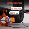 VEVOR Electric Car Jack, 5 Ton/11023 LBS Hydraulic Jack Lift with Electric Impact Wrench, Built-in Inflatable Pump, and LED Light for SUV MPV Sedan Truck Change Tires Garage Repair(3T with Wrench)