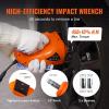 VEVOR Electric Car Jack, 5 Ton/11023 LBS Hydraulic Jack Lift with Electric Impact Wrench, Built-in Inflatable Pump, and LED Light for SUV MPV Sedan Truck Change Tires Garage Repair(3T with Wrench)