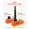 VEVOR Electric Car Jack, 5 Ton/11023 LBS Hydraulic Jack Lift with Electric Impact Wrench, Built-in Inflatable Pump, and LED Light for SUV MPV Sedan Truck Change Tires Garage Repair(15T)
