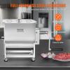 VEVOR Manual Meat Mixer, 15 Pound Capacity Tank Meat Processing Equipment, Stainless Steel Meat Mixer, Sausage Mixer Machine with Lid and Handle, Ground Beef Hand Mixer, Silver(BX-20)