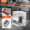 VEVOR Manual Meat Mixer, 15 Pound Capacity Tank Meat Processing Equipment, Stainless Steel Meat Mixer, Sausage Mixer Machine with Lid and Handle, Ground Beef Hand Mixer, Silver(BX-40T)