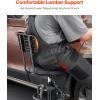 VEVOR Mechanic Stool Dual Storage Trays Rolling Stool and Garage Stool with Adjustable Height 23.6–29.5 in,Soft Waterproof Cushion 360° Swivel Casters 330 LBS Capacity Heavy Duty(with Backrest-no Casters)