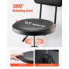 VEVOR Mechanic Stool Dual Storage Trays Rolling Stool and Garage Stool with Adjustable Height 23.6–29.5 in,Soft Waterproof Cushion 360° Swivel Casters 330 LBS Capacity Heavy Duty(with Backrest-no Casters)