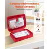 VEVOR Professional 500-Piece First Aid Kit | All-Hazard Emergency Medical Supplies for Outdoor, Home & Car | Durable 600D Nylon Bag(420 Pieces)