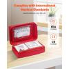 VEVOR Professional 500-Piece First Aid Kit | All-Hazard Emergency Medical Supplies for Outdoor, Home & Car | Durable 600D Nylon Bag(500 Pieces)