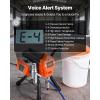 VEVOR Stand Airless Paint Sprayer, 900W, 3300PSI High Pressure Airless Sprayer, Cleaning Brush, Hose, Extension Rod, Nozzles, Electric Spray Paint Machine for Interior or Exterior of House, Fence(1500W Stand Airless Paint Sprayer)