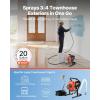 VEVOR Stand Airless Paint Sprayer, 900W, 3300PSI High Pressure Airless Sprayer, Cleaning Brush, Hose, Extension Rod, Nozzles, Electric Spray Paint Machine for Interior or Exterior of House, Fence(900W Stand Airless Paint Sprayer)