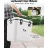 VEVOR Ultra-Light Hard Cooler, Ice Retention Cooler with Heavy Duty Handle, Ice Chest Lunch Box for Camping, Travel, Outdoor, Keeps Cool for up to 6 Days, 30% Lighter Than Rotomolded Coolers(38 QT without wheels)