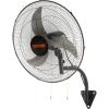 VEVOR 18 Inch Wall Mount Fan, 3-speed IP44 Waterproof Fan, Max. 4150 CFM Wall Mounted for Outdoor, Commercial, Residential, Greenhouse, Workshop, Patio, Black, ETL Listed(20 Inch)