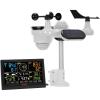 VEVOR 7-in-1 Wi-Fi Weather Station with APP, 7.5-Inch VA Display, Wireless Solar Powered Outdoor Sensor, Rain Gauge, Indoor Outdoor for Weather Forecast, Wind Speed, Temperature, Humidity, Rainfall(7-in-1 Wireless Weather Station)