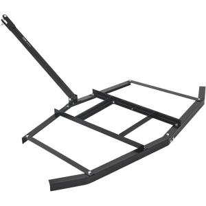 VEVOR Drag Harrow, 66″ Width Tow Behind Drag Harrow, Q235 Steel Driveway Grader with Adjustable Bars & Pin Hitch, Support up to 50 lbs, Tractor Driveway Harrow for ATVs, UTVs, Garden Lawn Tractors(66 in)