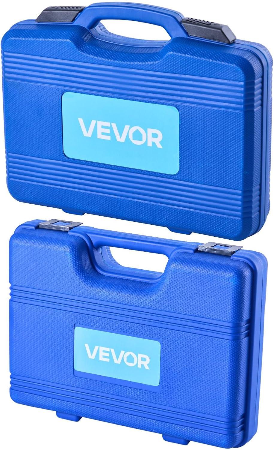 image:imageVEVOR 52pcs Custom Bushing Bearing And Seal Driver Set amp 16pcs Slide Hammer Puller Set 2 in 1 Bushing Bearing Driver Press Kit Heavy Duty Removal Puller Installation Set with 49 Bushings 10 Colletsslide hammer pullerbearing race driver