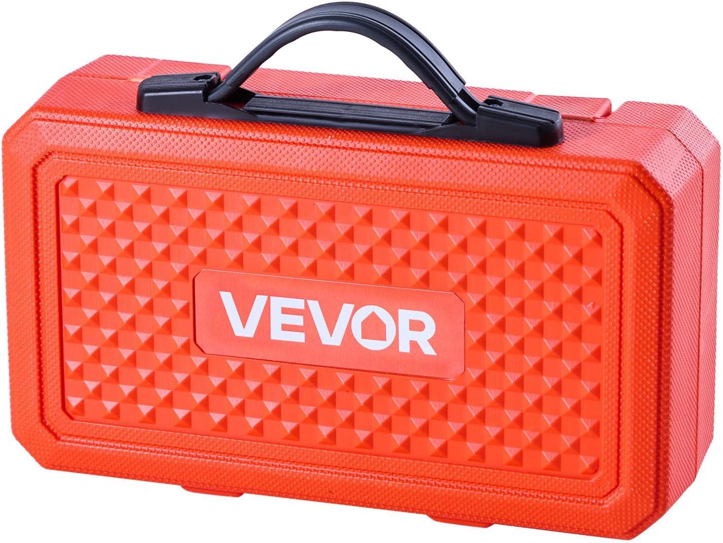 image:imageVEVOR Bearing Press Kit 52 Pcs Bearing Race and Seal Driver Set with 49 Bushings and Handle Shaft Bushing Driver Tool Set Heavy Duty Carbon Steel Removal Installation Tool Kit52pcs