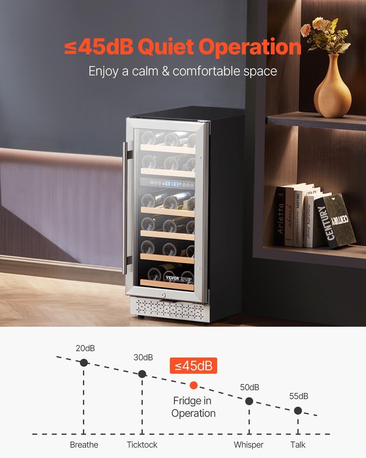 image:imageVEVOR Beverage Refrigerator Cooler 154 Can Beverage Fridge Mini Fridge with Glass Door Adjustable Shelves Digital Temperature Control Builtin amp Freestanding Soda Beer Fridge for Home Office Bar28 Bottle
