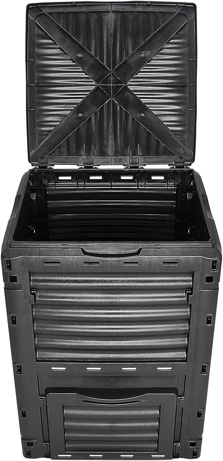 image:imageVEVOR Compost Bin 220 Gallon Outdoor Expandable Composter Easy to Setup amp Large Capacity Composting Bin Fast Creation of Fertile Soil80 Gallon