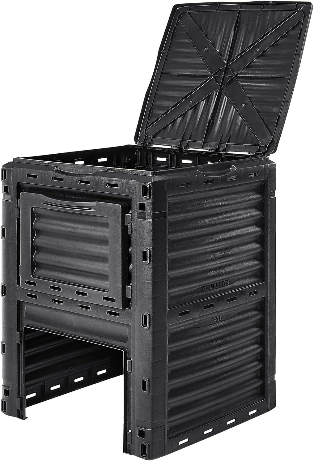 image:imageVEVOR Compost Bin 220 Gallon Outdoor Expandable Composter Easy to Setup amp Large Capacity Composting Bin Fast Creation of Fertile Soil80 Gallon