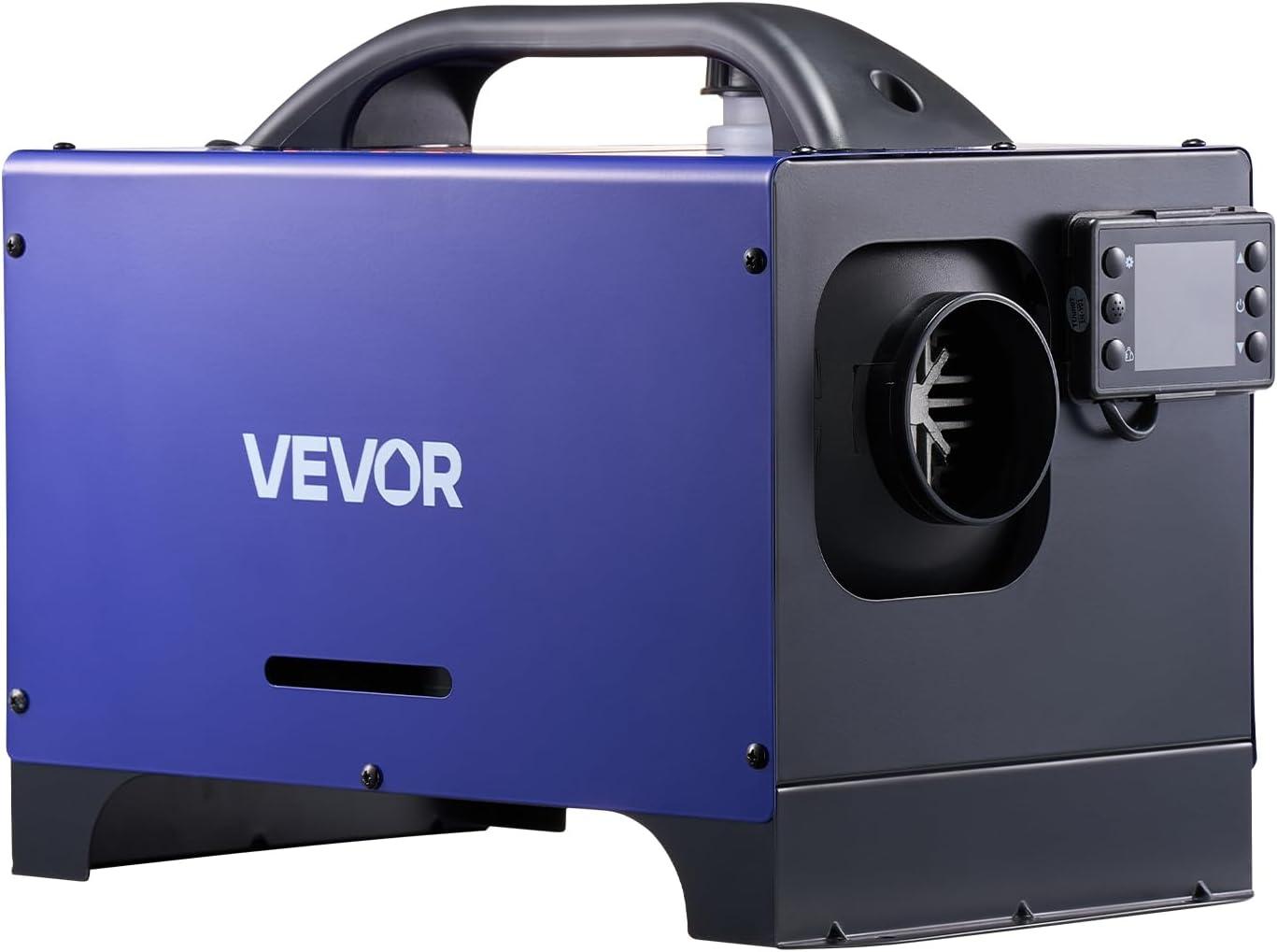 image:imageVEVOR Diesel Heater 8KW DC 12V24V All in One Portable Diesel Air Heater with Remote Control and LCD Display Fast Heating Low Noise 13 Gal Fuel Tank for Vehicles RVs Vans Tractors and TrucksAll in oneW