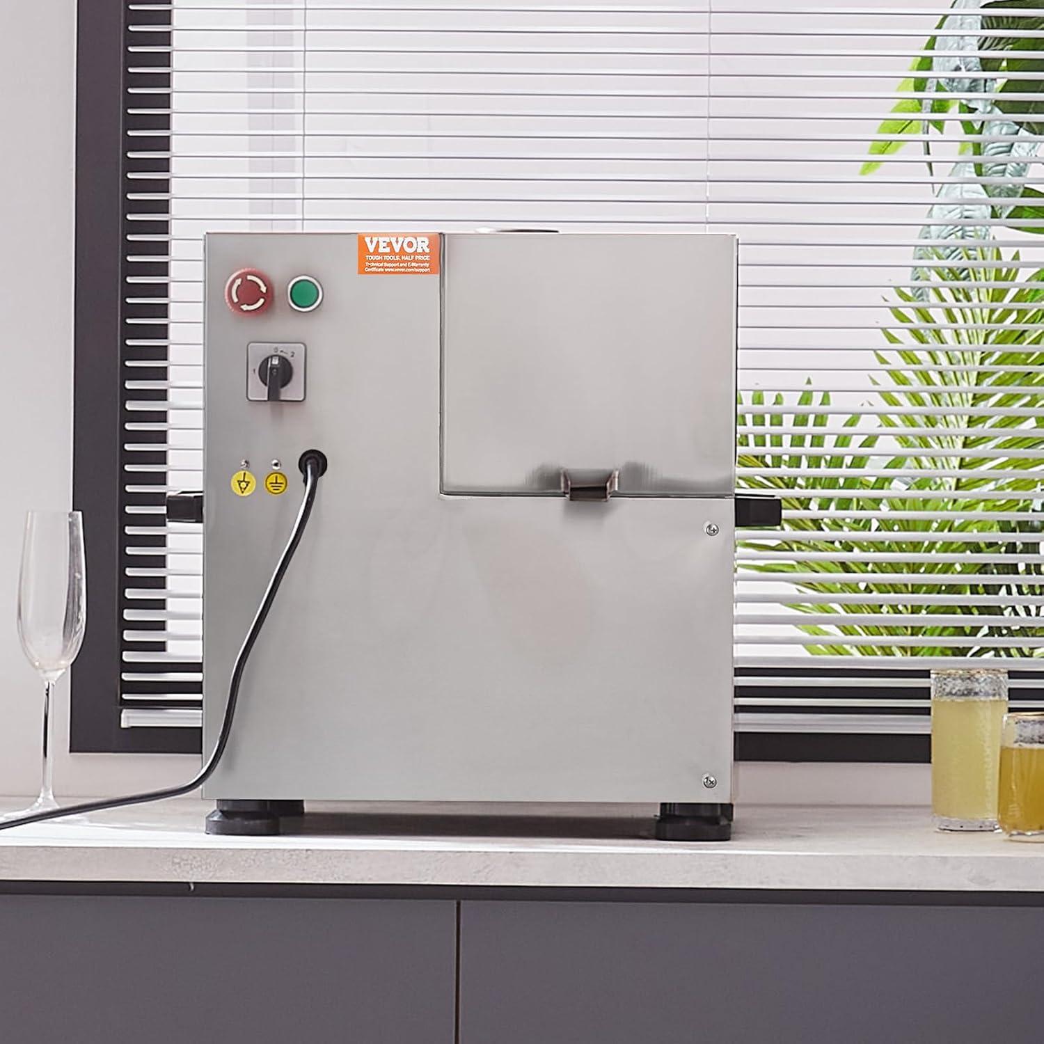 image:imageVEVOR Electric Sugar Cane Juicer 800W Sugarcane Juicer Machine with 661LBSH High Output 4 Stainless Steel Roller Auto Roller Pressure Adjustment Sugarcane Juice Press Extractor for HomeCommercial800W 4 Rollers
