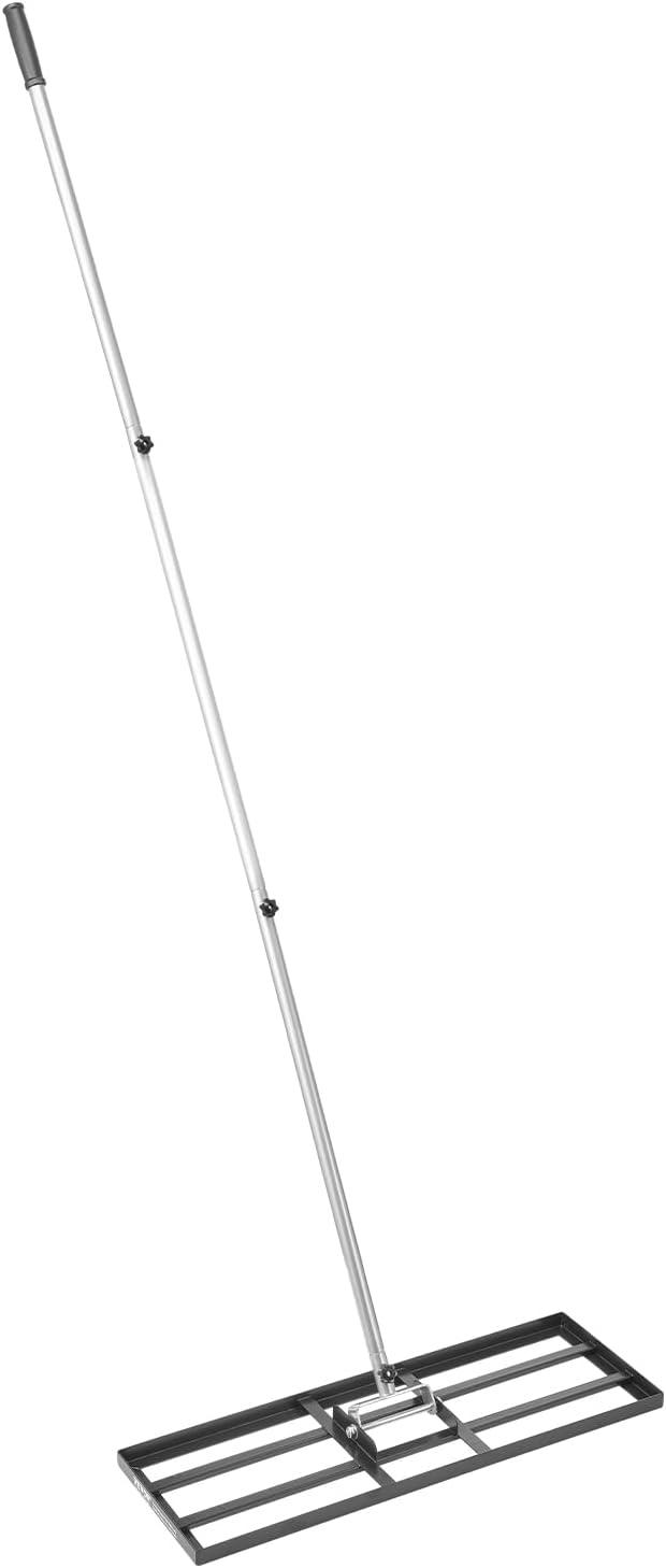 image:imageVEVOR Lawn Leveling Rake 48x10 Level Lawn Tool HeavyDuty Lawn Leveler with 78 Steel Extended Handle Yard Leveling Rake Suit for Garden Golf Lawn Farm Green30x10