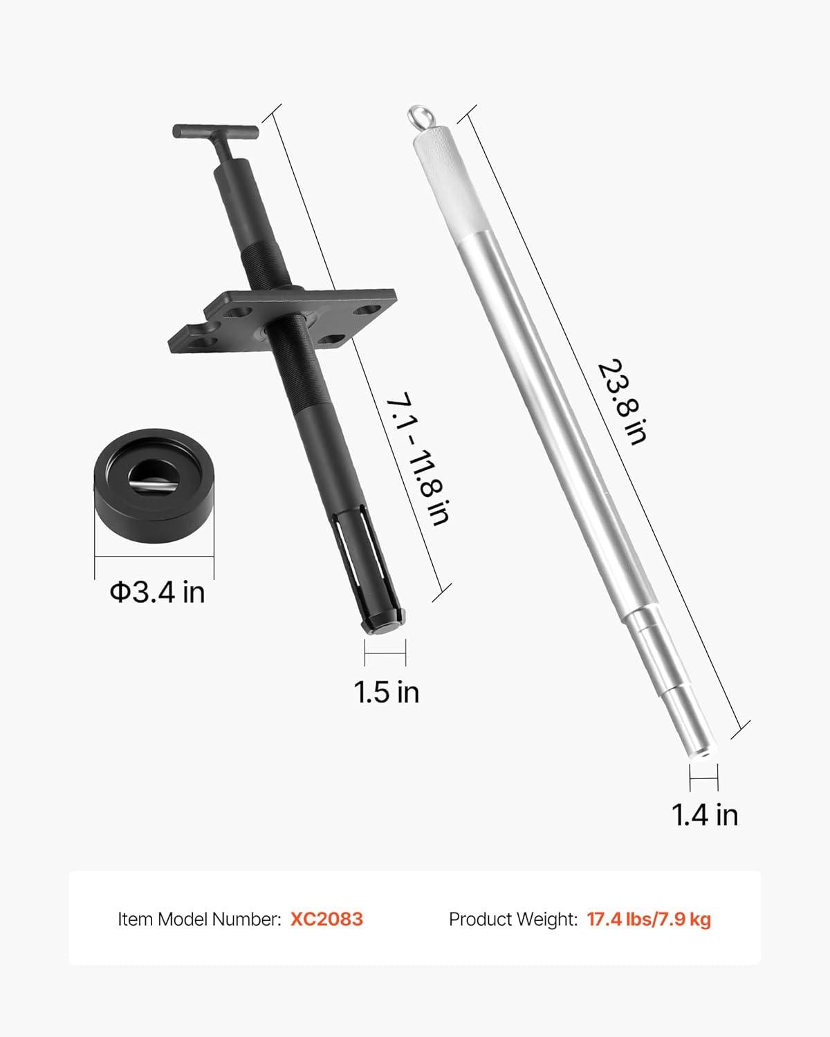 image:imageVEVOR Mercruiser Alignment Tool amp Gimbal Bearing Puller Set Compatible with Mercruisers Engine Alignment Tool Bearing Puller Seal Bellow Expander Tools EasytoUse blackblack
