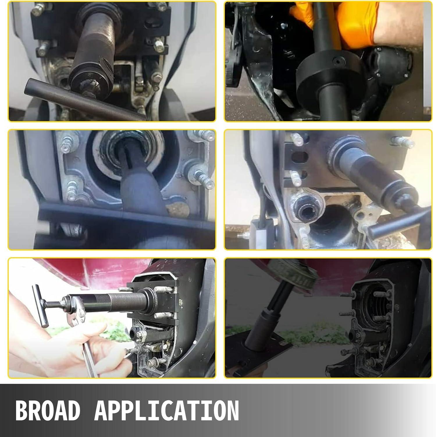image:imageVEVOR Mercruiser Alignment Tool amp Gimbal Bearing Puller Set Compatible with Mercruisers Engine Alignment Tool Bearing Puller Seal Bellow Expander Tools EasytoUse blacksilver