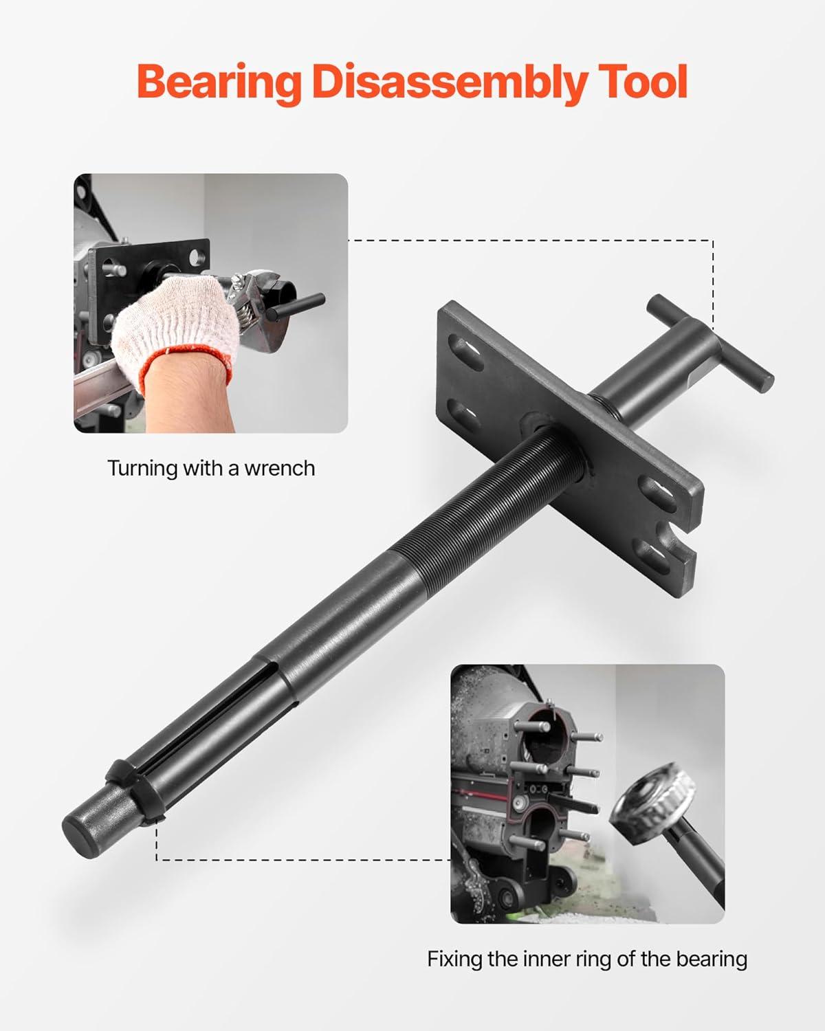 image:imageVEVOR Mercruiser Alignment Tool amp Gimbal Bearing Puller Set Compatible with Mercruisers Engine Alignment Tool Bearing Puller Seal Bellow Expander Tools EasytoUse blackblack