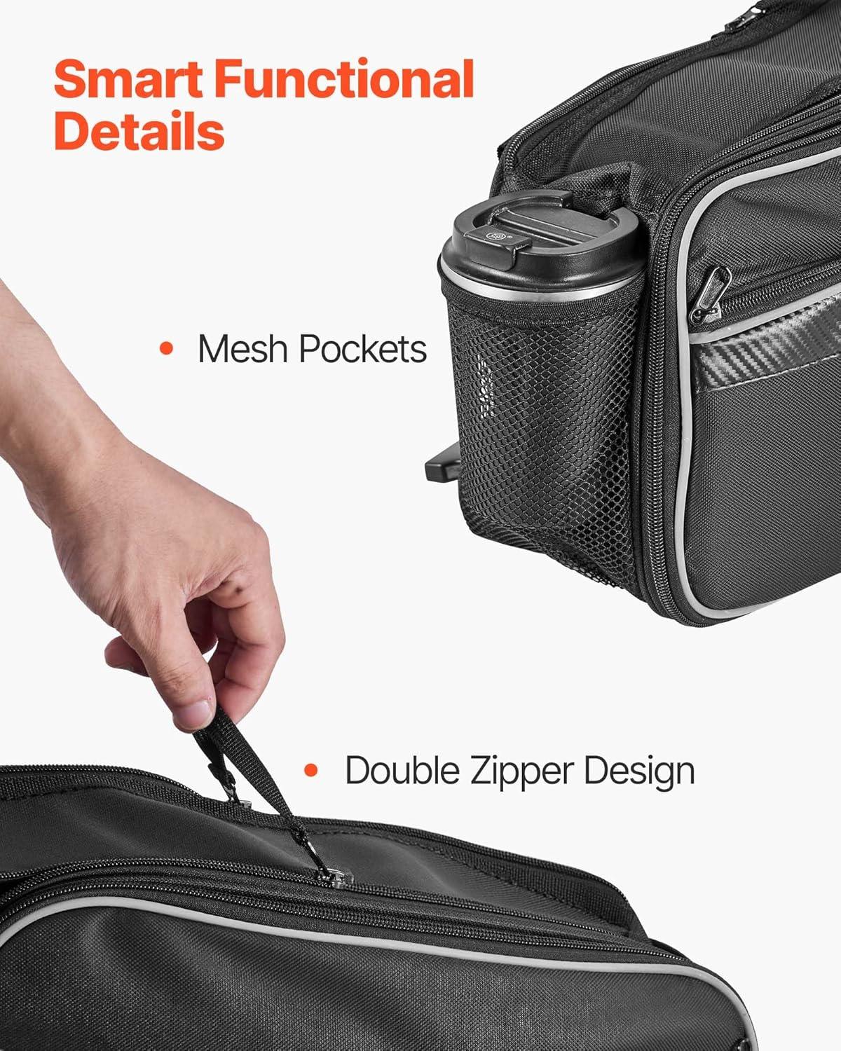 image:imageVEVOR Motorcycle Top Case 65L Universal Aluminum Alloy Motorbike Tail Box with Leather Lining Waterproof Detachable Motorcycle Top Box with Lock amp Back Cushion Fit for 99 of Motorcycle Frames30L