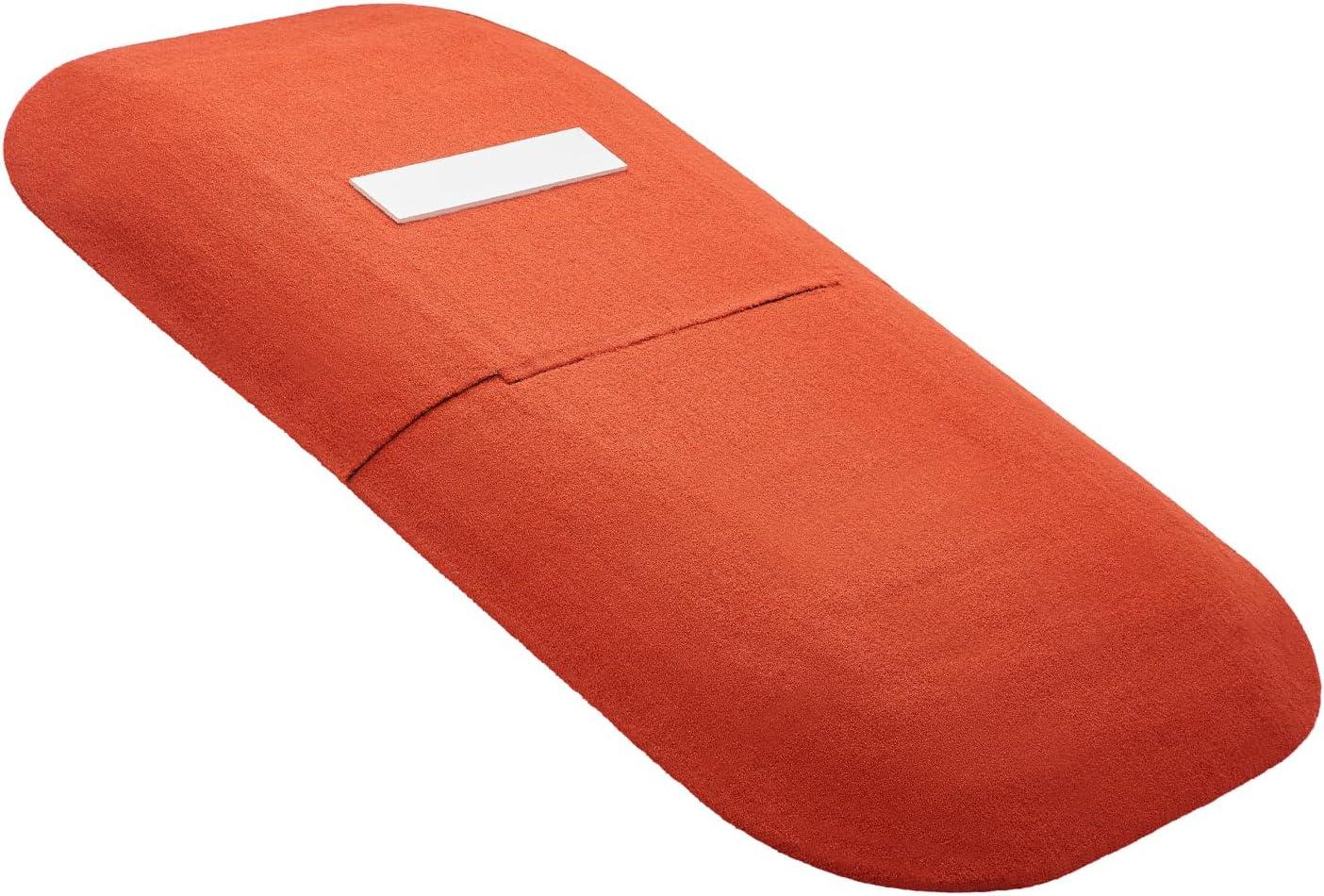 image:imageVEVOR Pitching Mound Baseball Game Mound IndoorOutdoor Pitching Practice and Training Equipment Softball Pitching Aids with Antifade Turf and Pitching RubberRed