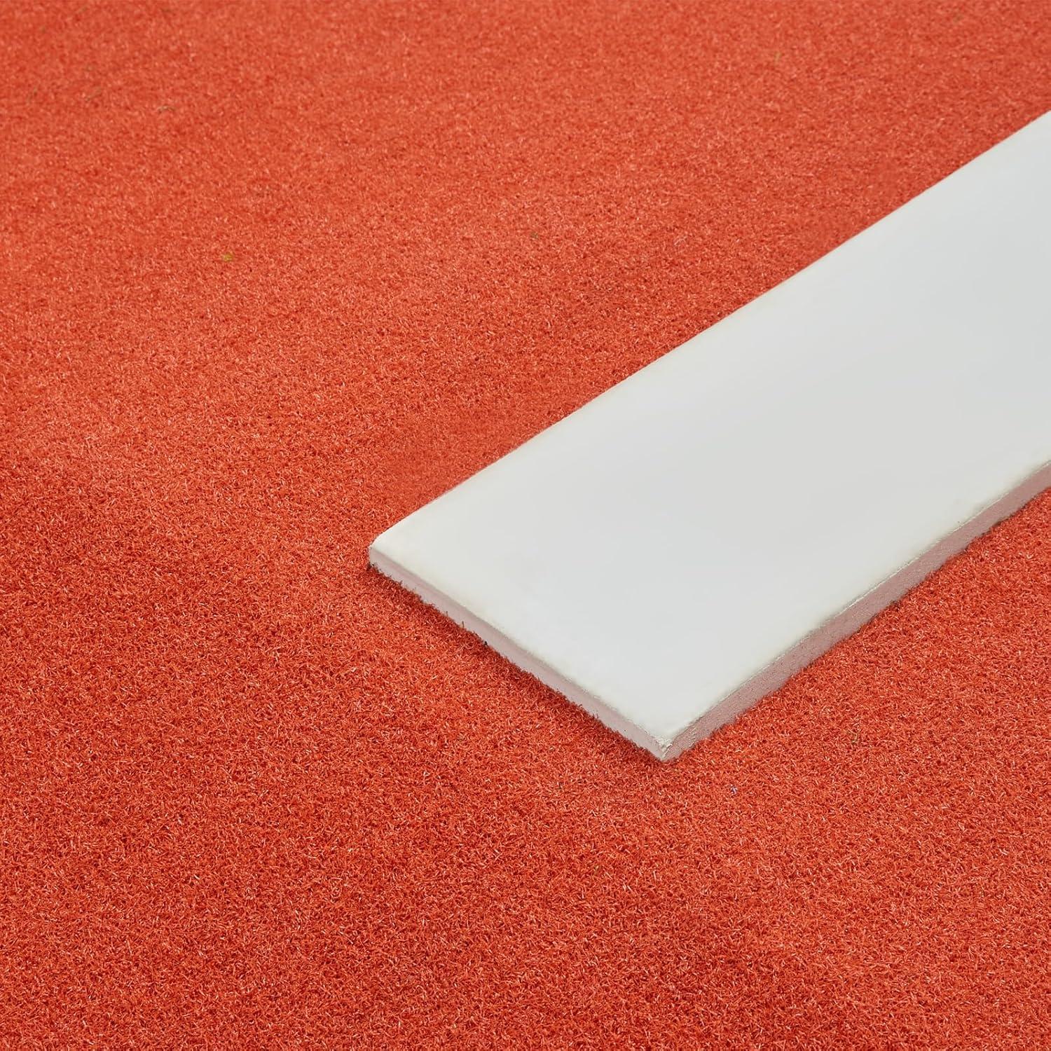 image:imageVEVOR Pitching Mound Baseball Game Mound IndoorOutdoor Pitching Practice and Training Equipment Softball Pitching Aids with Antifade Turf and Pitching RubberRed