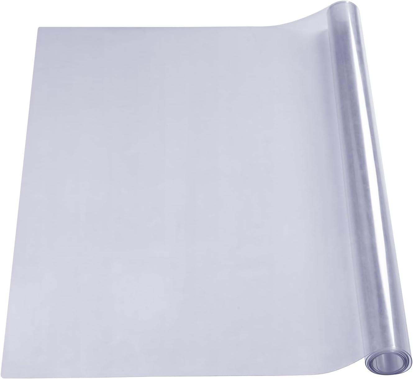 image:imageVEVOR Plastic Table Cover 24 x 48 Inch 15 mm Thick Frosted PVC Desk Mat Protector Waterproof amp Easy Cleaning Desk Pad Tablecloth for Office Dresser Dining RoomNight Stand36 x 18 Rectangular