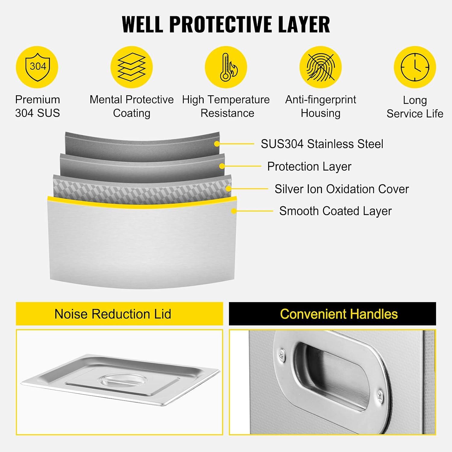 image:imageVEVOR Sonic Cleaner 6L Ultrasonic Vinyl Cleaner 712 Inch 8 Records Ultrasonic Vinyl Cleaning Machine 180W Ultrasonic Records Cleaner with Drying Rack for Home Store6LRecord Cleaner
