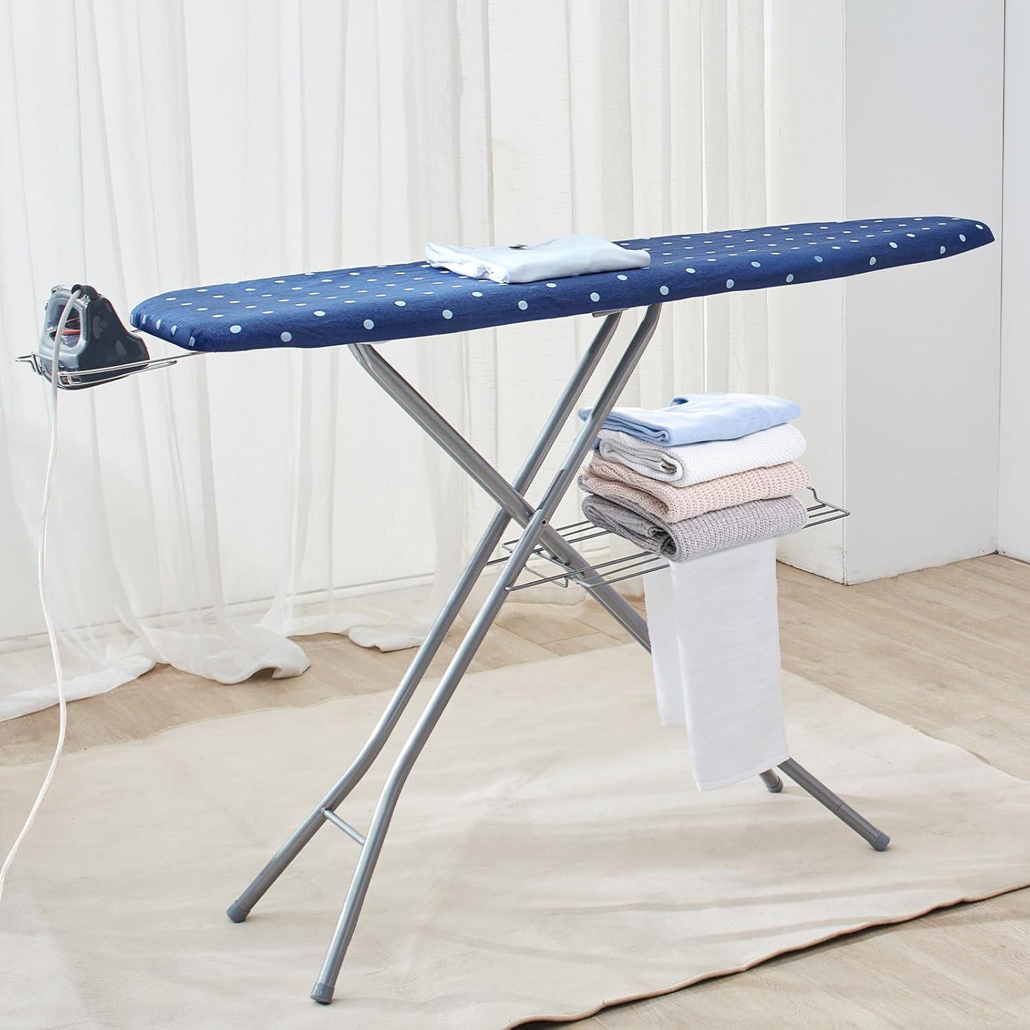 image:imageVEVOR Tabletop Ironing Board 234 x 144 Small Iron Board with Heat Resistant Cover and 100 Cotton Cover Mini Ironing Board with 7mm Thickened Needle Cotton Layer for Small Spaces Travel Use55 x 15