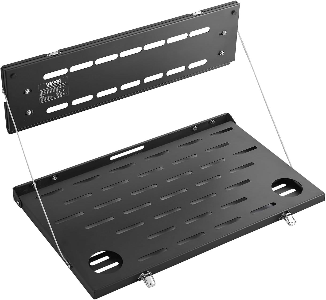 image:imageVEVOR Tailgate Table for 20212025 Ford Bronco 88 lbs Load Capacity Carbon Steel Foldable Molle Panel Drop Down Table Rear Door Cargo Storage Rack Shelf Luggage Holder Carrier Camping Accessories