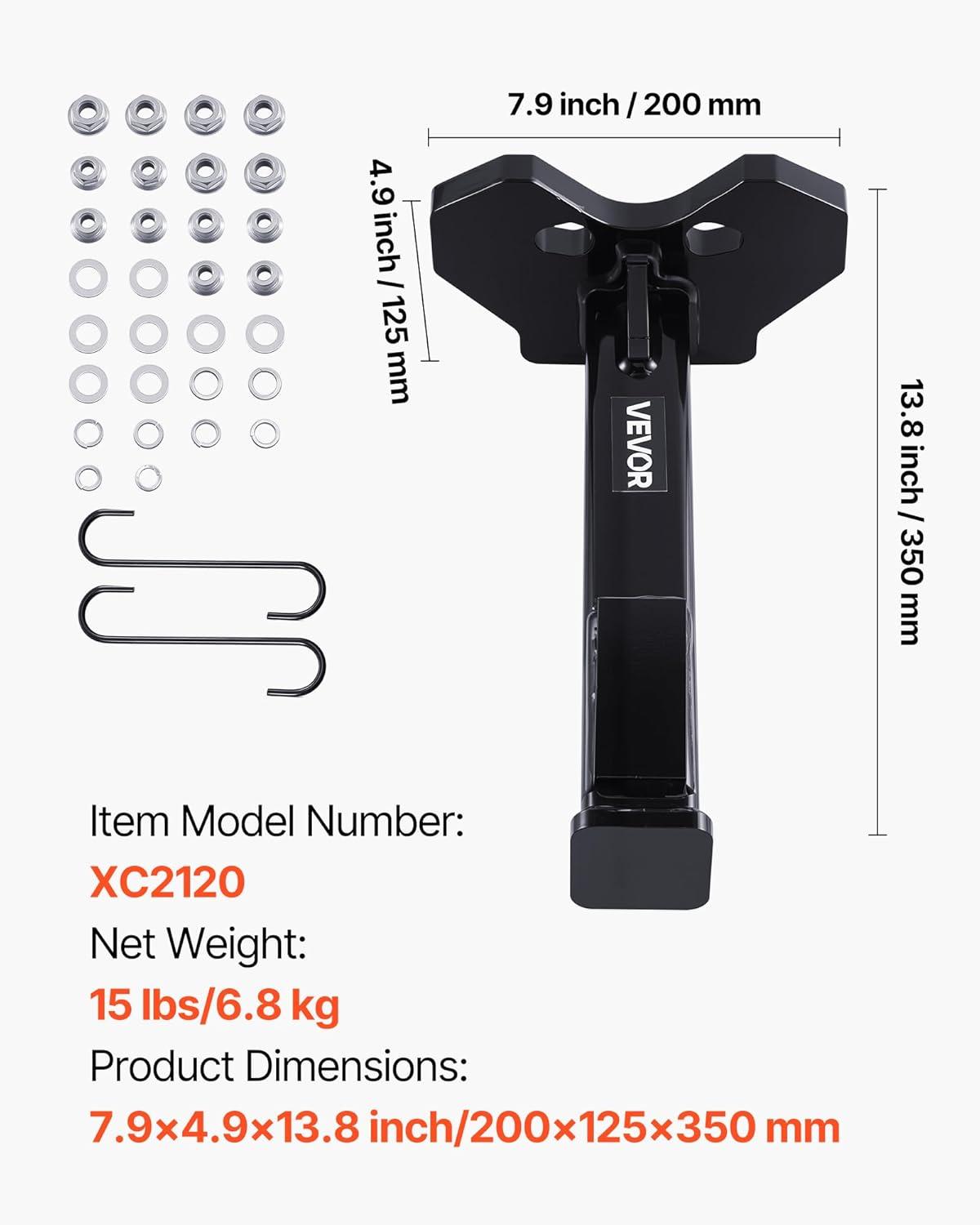 image:imageVEVOR Wheel Bearing Hub Removal Tool Kit Compatible with All Axle Bolt Hubs 5 6 8 Lug Hubs Buster Puller Universal Wheel Hub Shocker Wheel Hub Buster Tool with Nuts amp Washers for Sedan SUV Truck