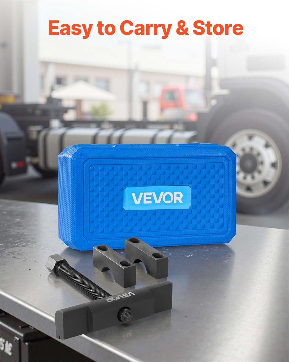 image:imageVEVOR Yoke Puller Made for Class 68 Transportation Trucks and Equipment Heavy Duty Yoke Removal Tool Kit Automotive Yoke Puller Kit Compatible with Kenworth Peterbilt Freightliner Mack VolvoYoke Puller