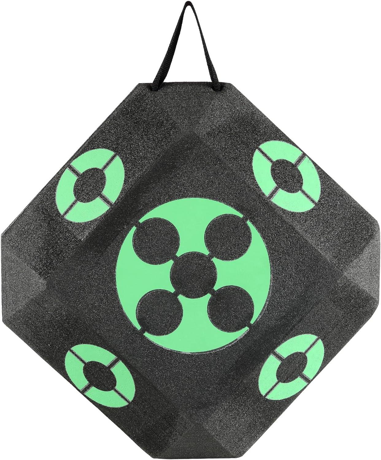 image:imageVEVOR15 x15 AllSide Shotting Archery Arrow Target Outdoor Portable Archery Target with Carry Handle Easy Arrow Removal Great Visibility Lightweight Easy to Transport BlackBlack