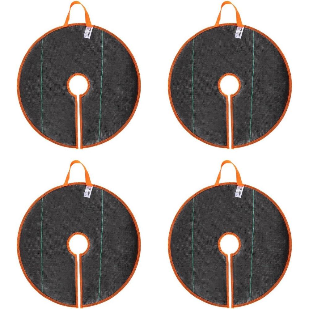 image:imageVEVOR Tree Watering BagRing Slow Release 4 Pack 10 Gallons SelfWatering Tree Watering Bags Slow Release Tree Irrigation Bags Heavy Duty Automatic Drip System for for Planting